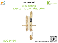 Khóa điện tử Kassler KL-939 - Vàng Đồng